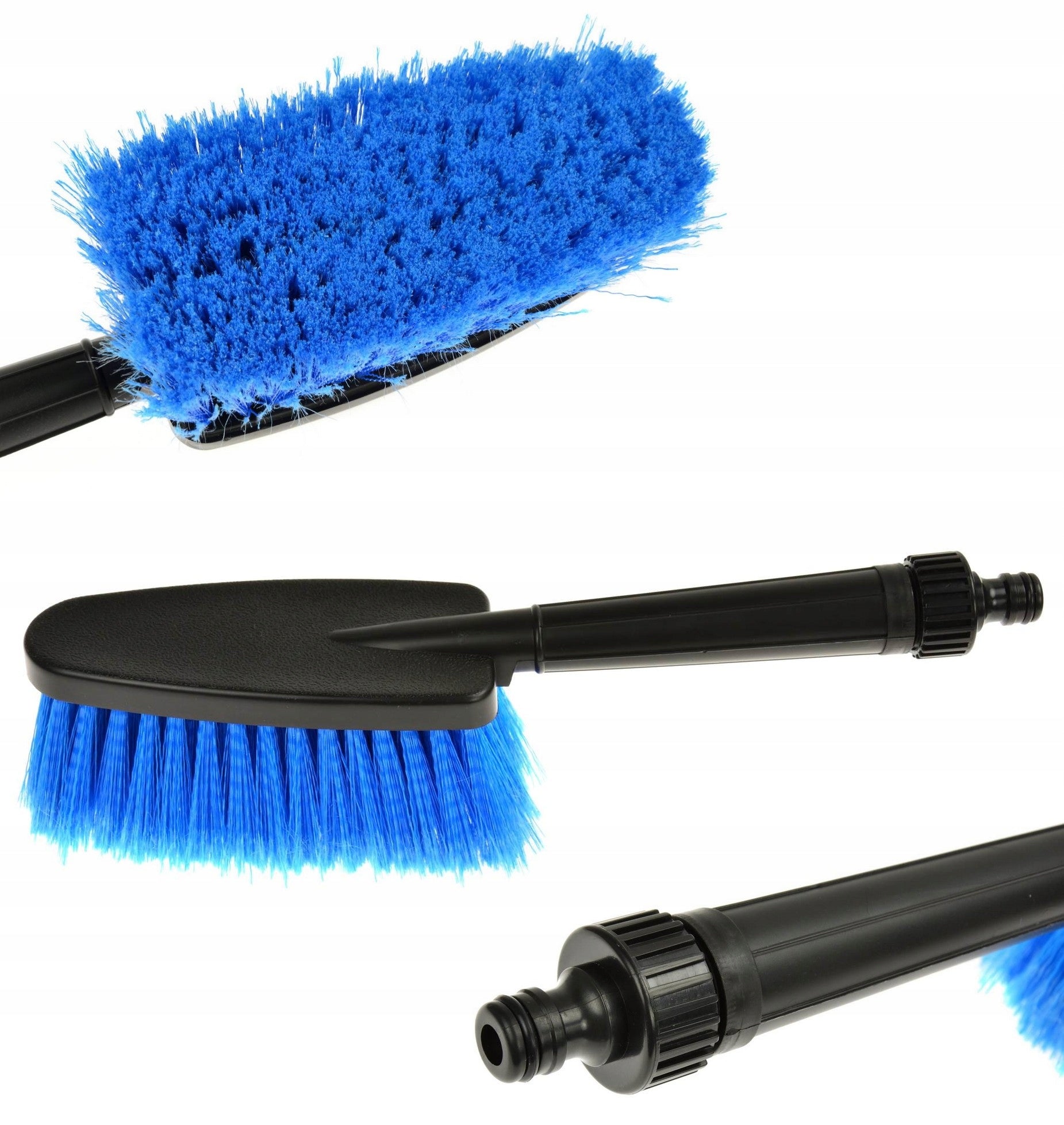 Car Wash Brush Wheels Hose Connection Soft
