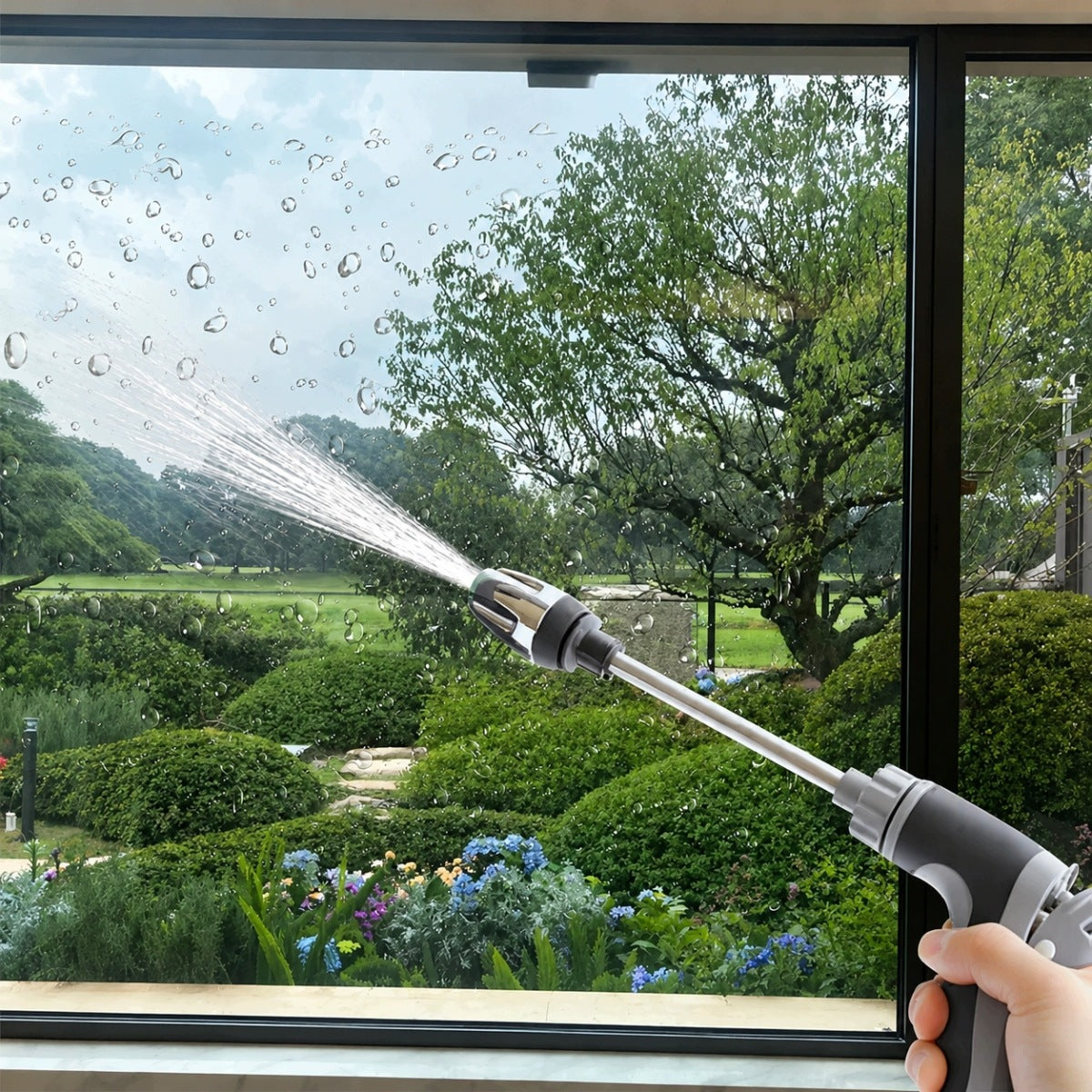 Car Wash Foam Gun with Garden Hose Liquid Tank Brand no brand