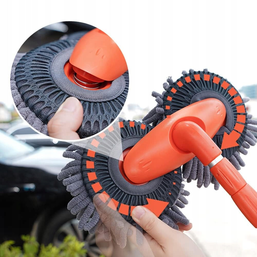 Car Wash Mop With Long Handle Rotating Telescopic Brush 115 Brand Bedee