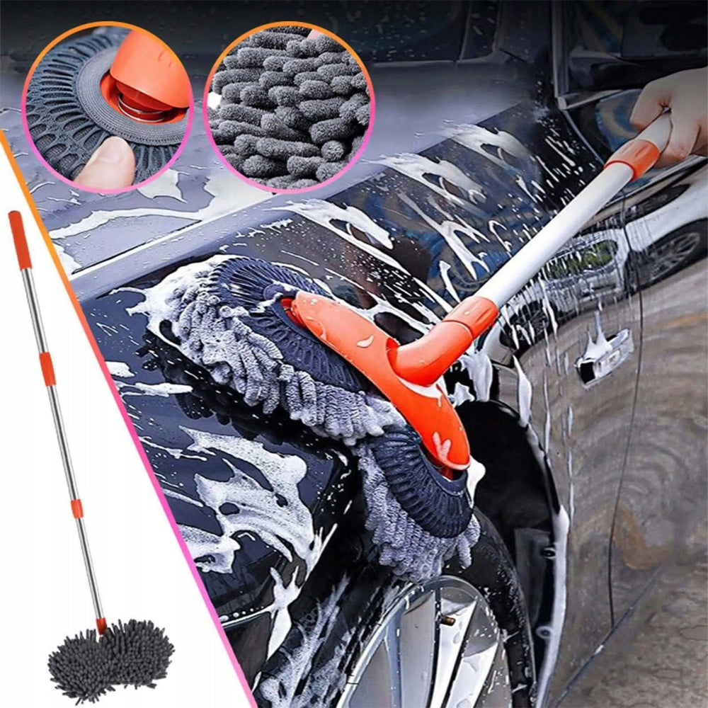 Car Wash Rotary Mop Telescopic Car Wash Brush Soft Brand Bedee