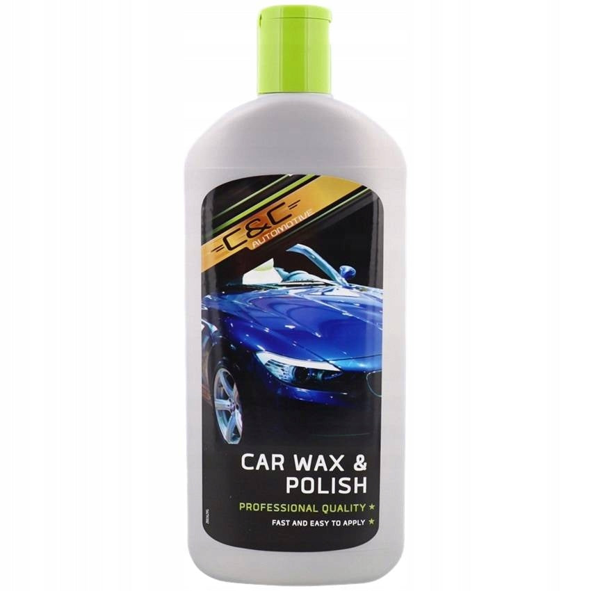 Car Wax C&C Car Wax & Polish quick easy application 500ml