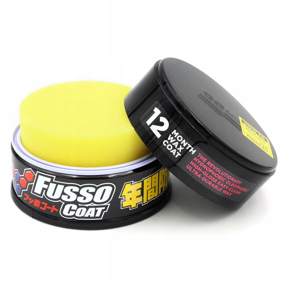 Car Wax Hard Soft99 Fusso Coat 12 Months Wax Dark 200g