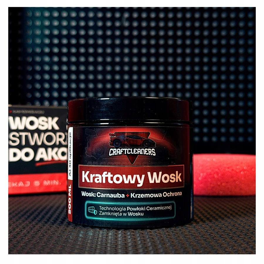 Car Wax Shiny For Polishing Cars CARNAUBA Kraft Manufacturer's catalog number KraftowyWosk200
