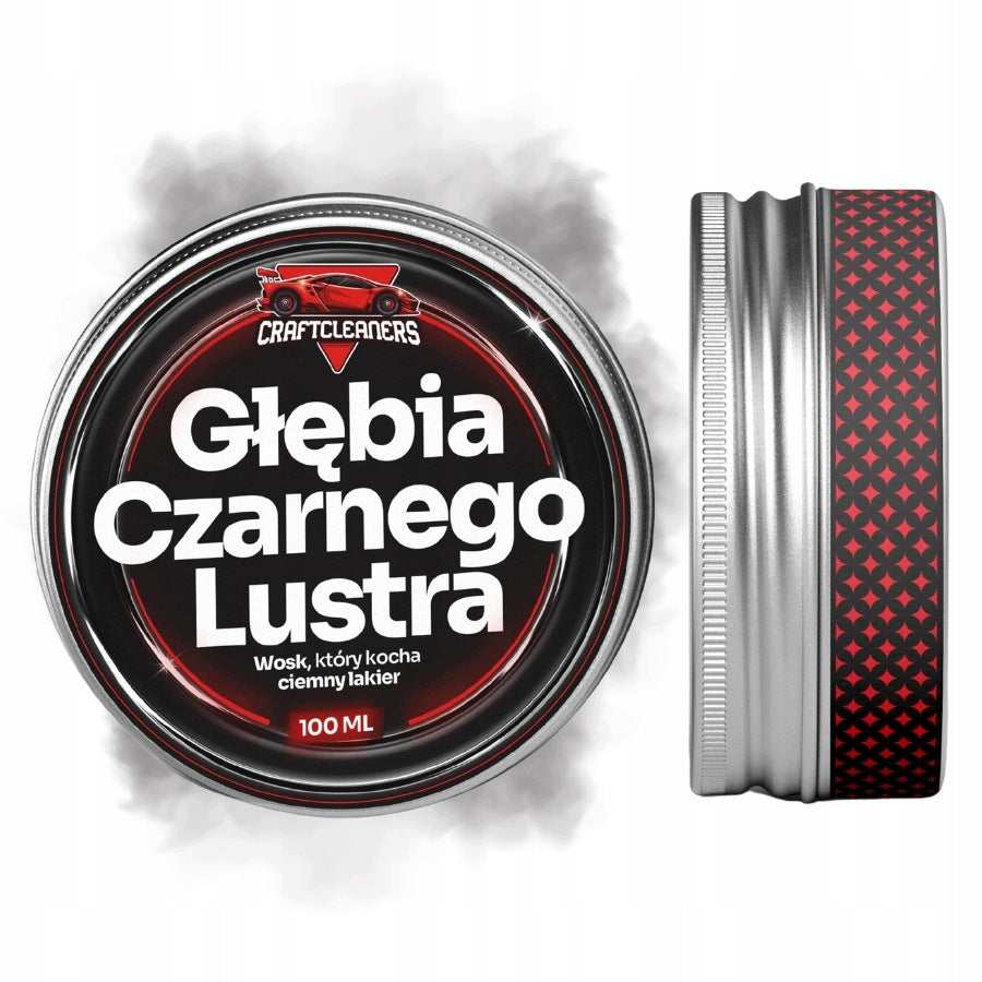 Car Wax for Dark Lacquer Shiny Black Mirror Effect