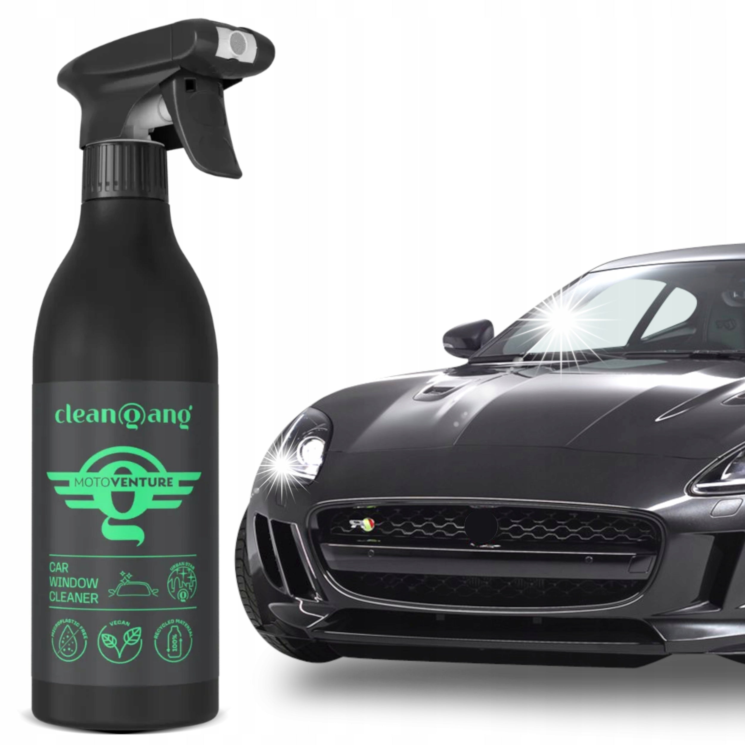 Car Window Cleaner for Headlight Mirrors