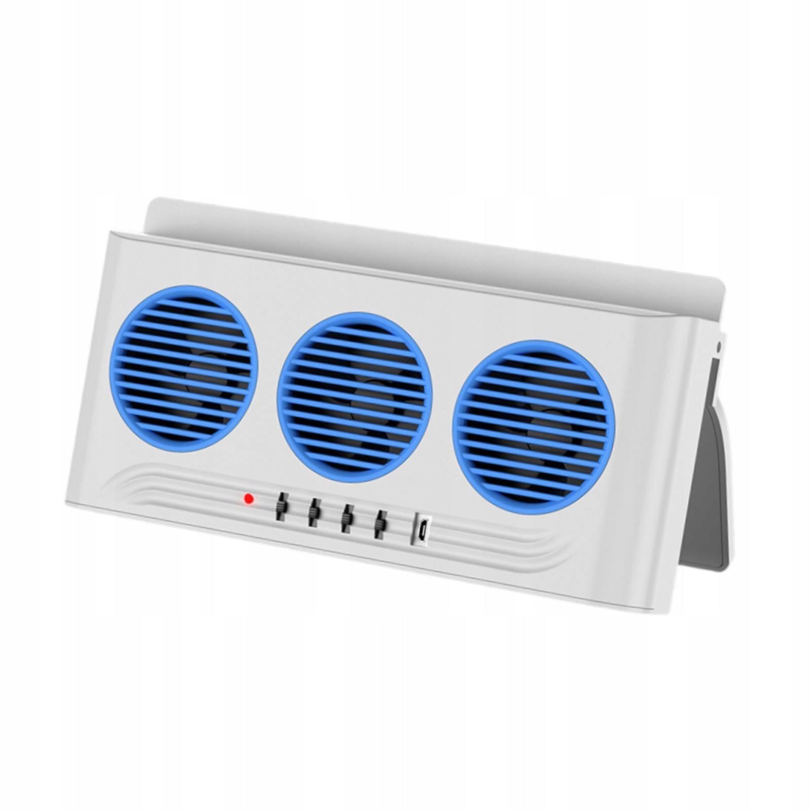 Car Window Fan Solar Powered Side Window Multifunctional Lightweight White Packaging status original