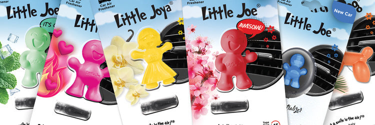 Car air vent freshener Little Joe 3D New Car new car white Manufacturer's catalog number LJMB002