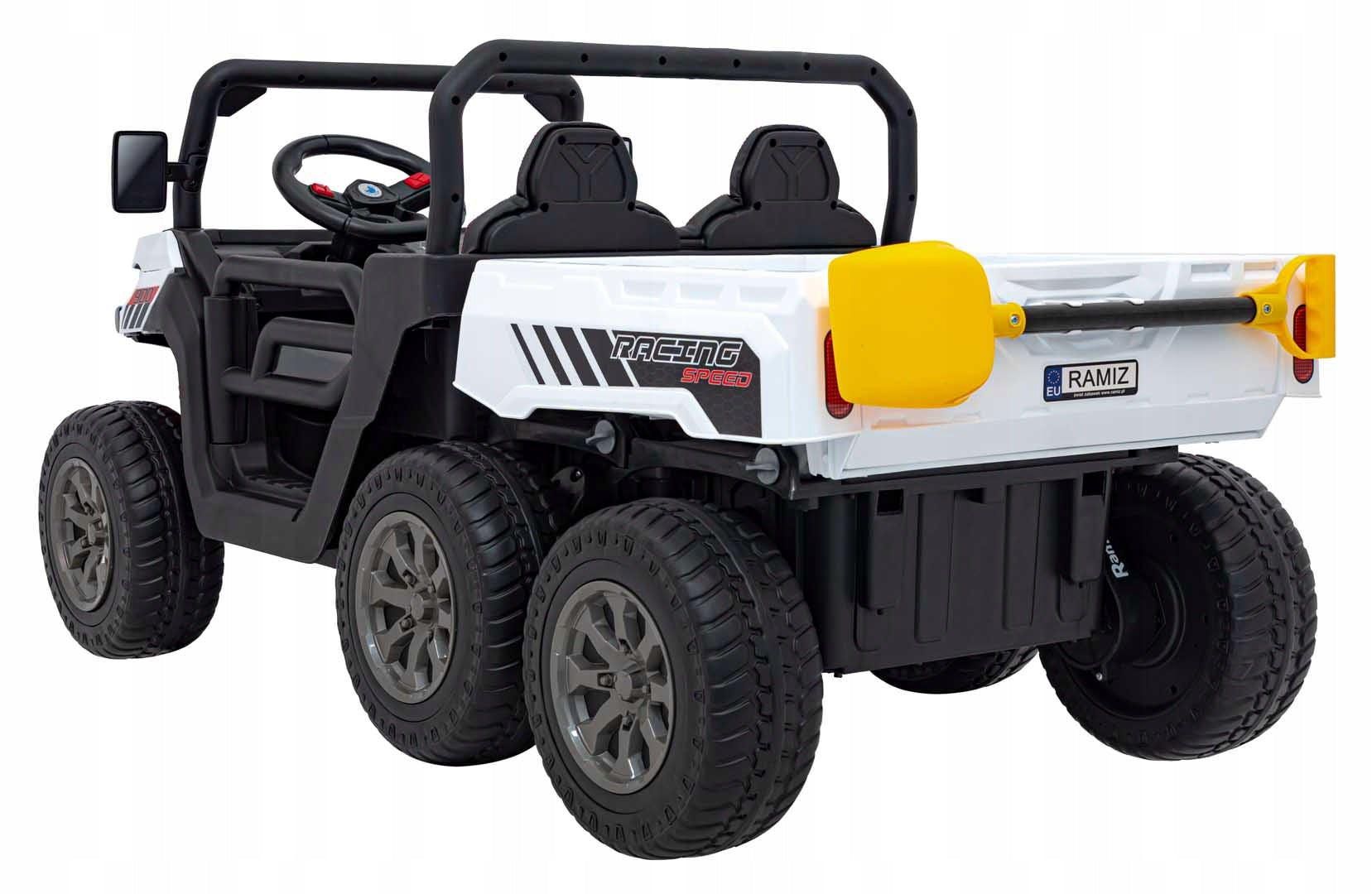 Car battery Farmer Truck Speed 900 white 12V/10Ah 45W EVA wheels Maximum load 50 kg