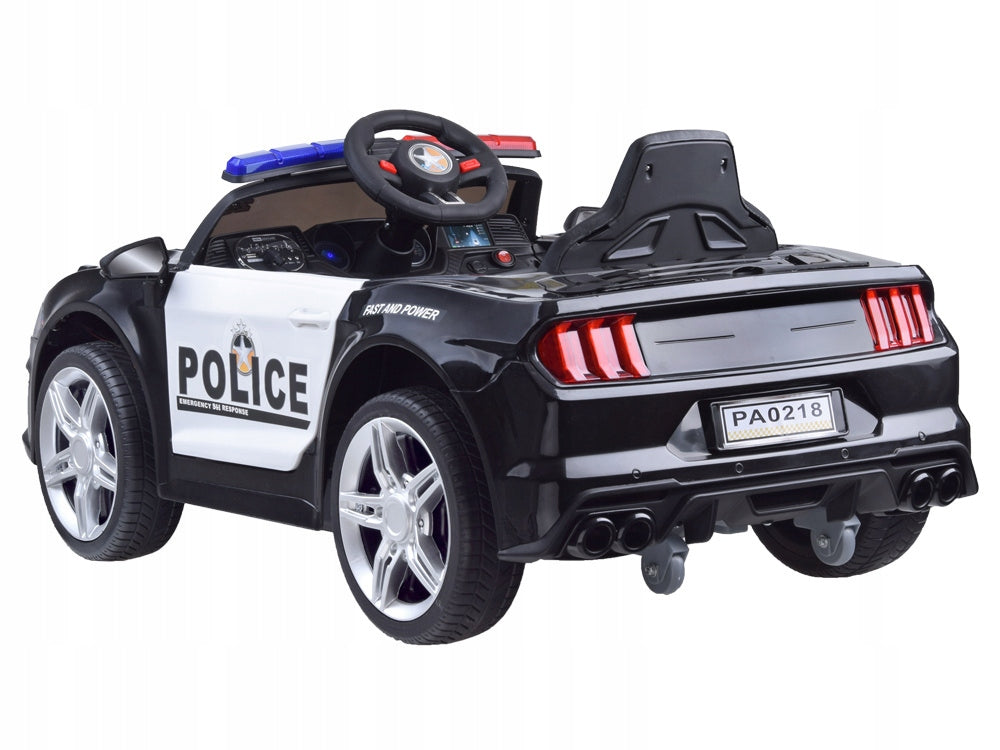 Car battery-operated police car pilot PA0218 Kid's age 3＋ years