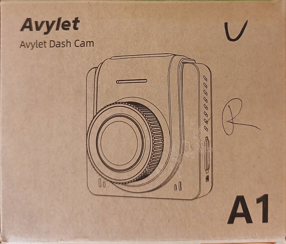 Car camera A1 driving recorder FullHD loop sensor G-sensor Model Avylet A1 WIDEOREJESTRATOR JAZDY 2K HD 24/7 32G