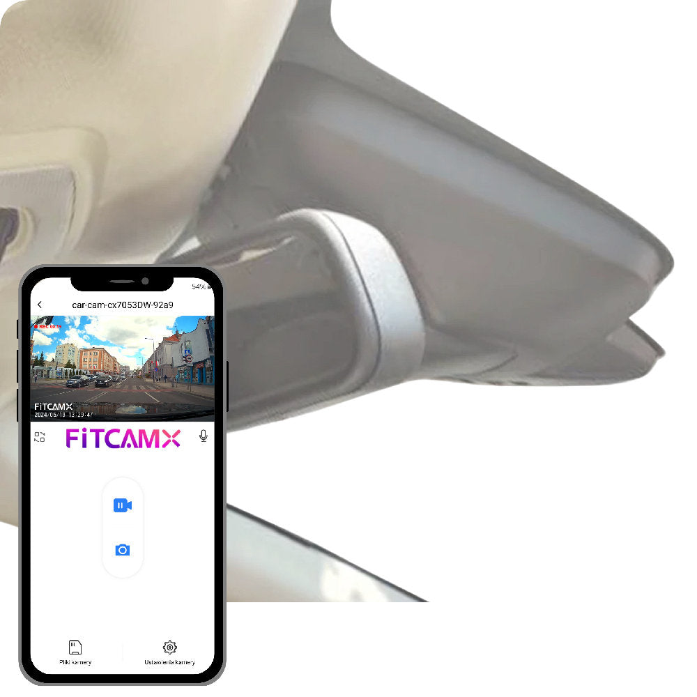 Car camera FITCAMX 4K 128GB for VOLVO XC60 (2014-2017) Model Manufacturer code FCX_HD2-6009_4K-128-2CH