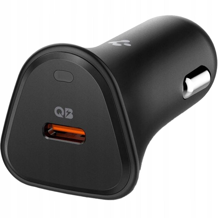 Car charger 30W USB-C, Spigen Essential EV301, PD 3.0 PPS 12-24V Cable length 0 m
