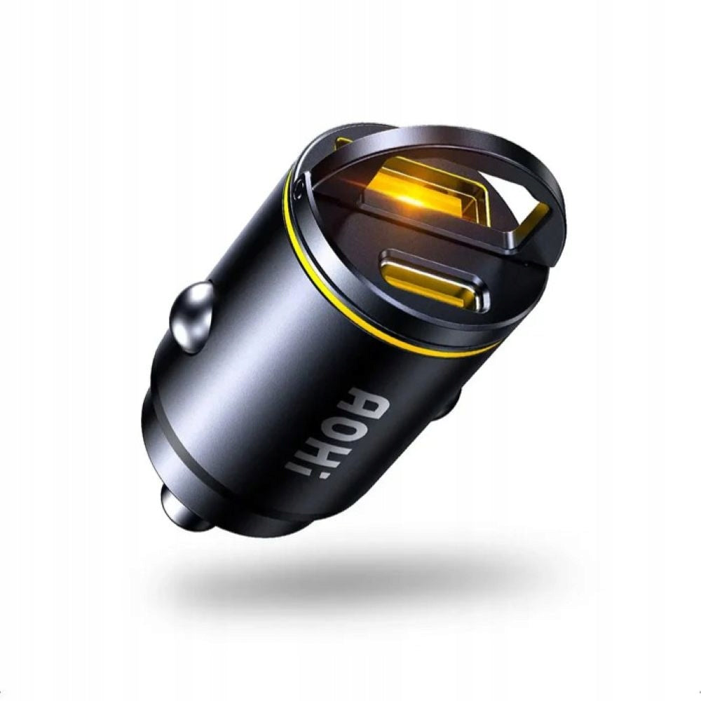 Car charger AOHi Superauto PD 45W 1x USB-C, 1x USB-A