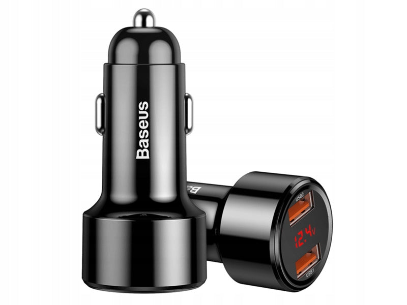 Car charger BASEUS Magic LED 45W QC 3.0
