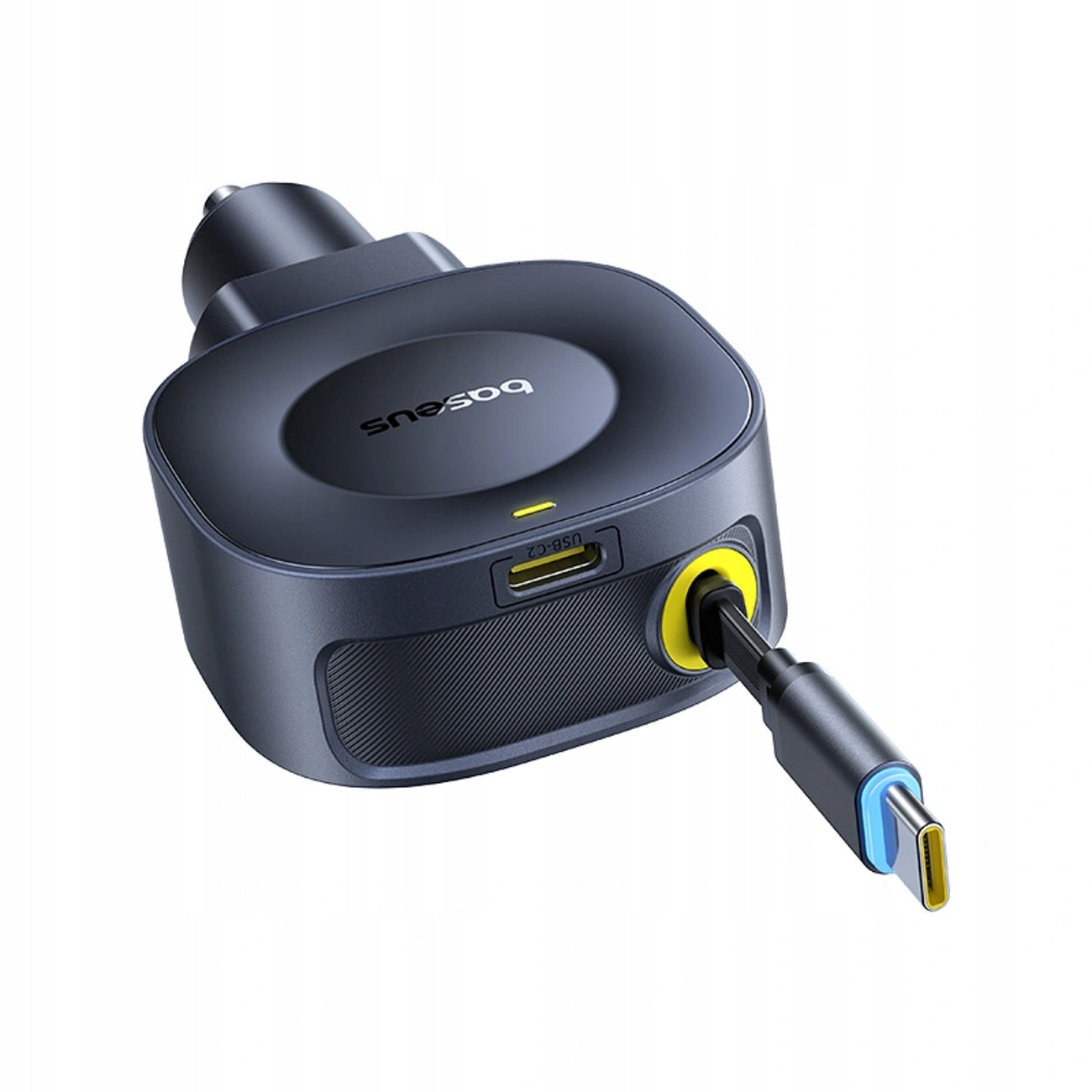 Car charger Baseus PrimeTrip VR2 30W + 30W with coiled cable Output current 3000 mA