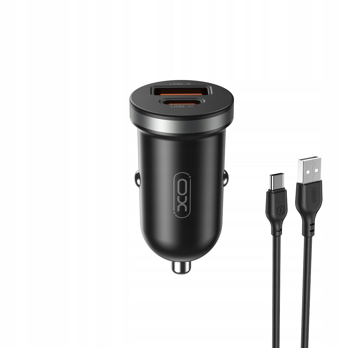 Car charger PD 35W + USB Quick Charge + USB-C cable