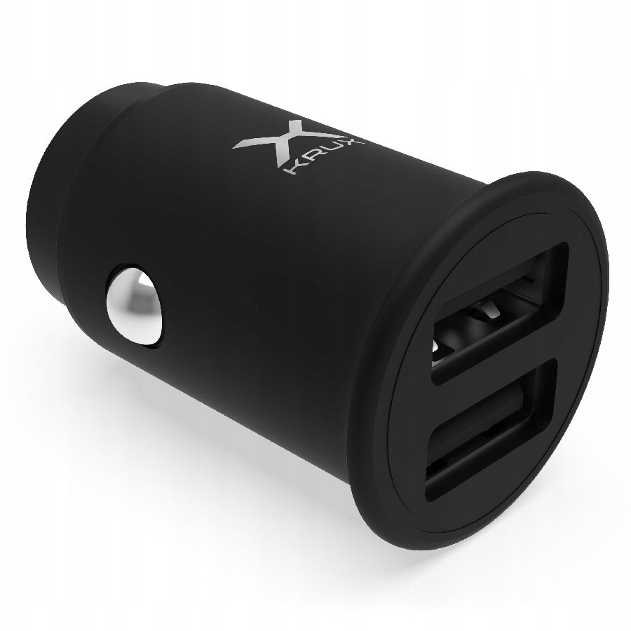 Car charger USB KRUX 2xUSB, 2,4 A, 24 W