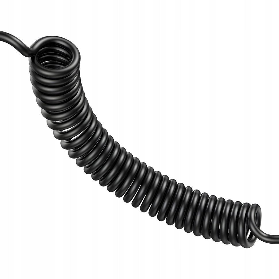 Car charger with USB-C cable, USAMS US-CC167 60W USB-C USB-A + LED Manufacturer code 6958444902470