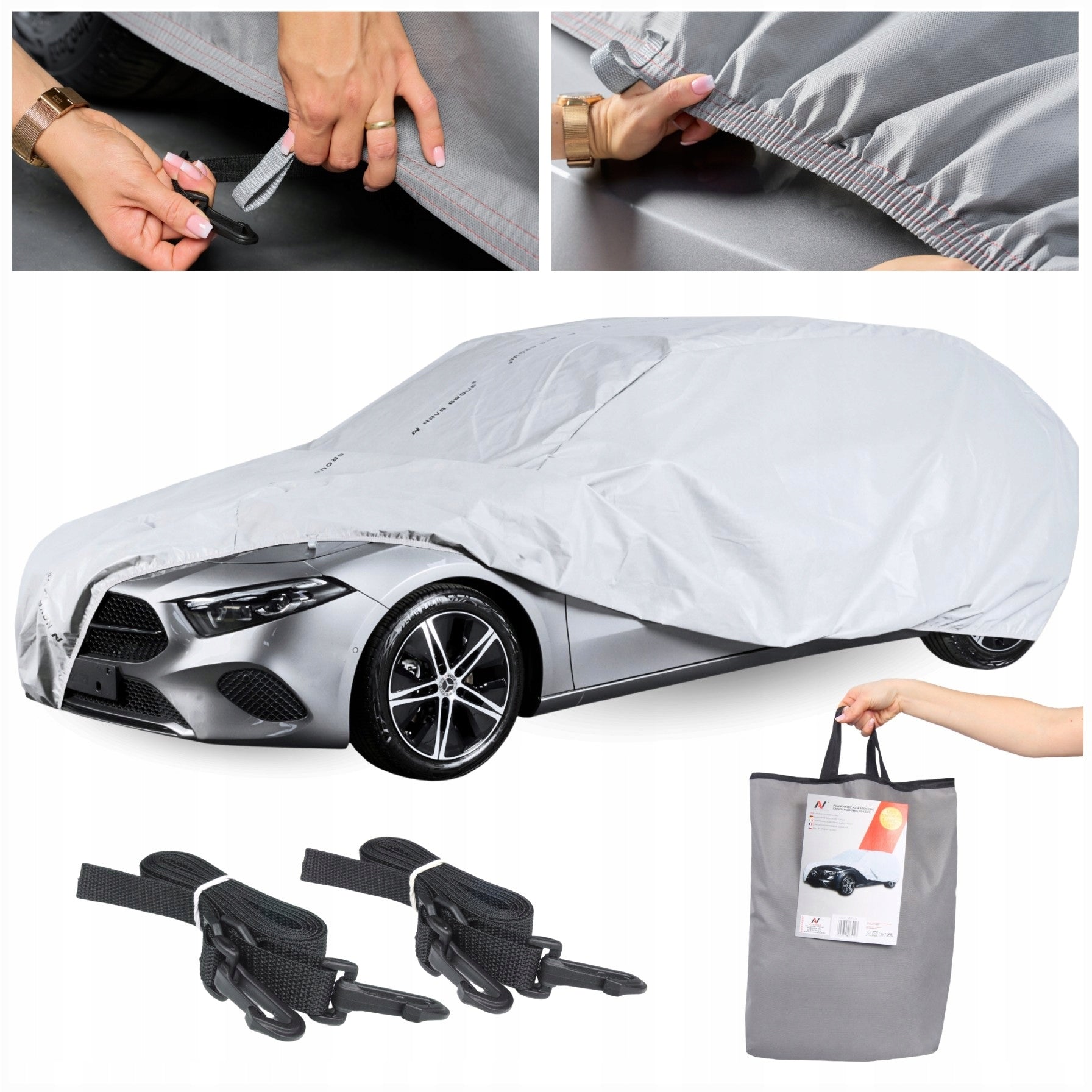 Car cover Ford Fiesta Hatchback 3W STRIPES
