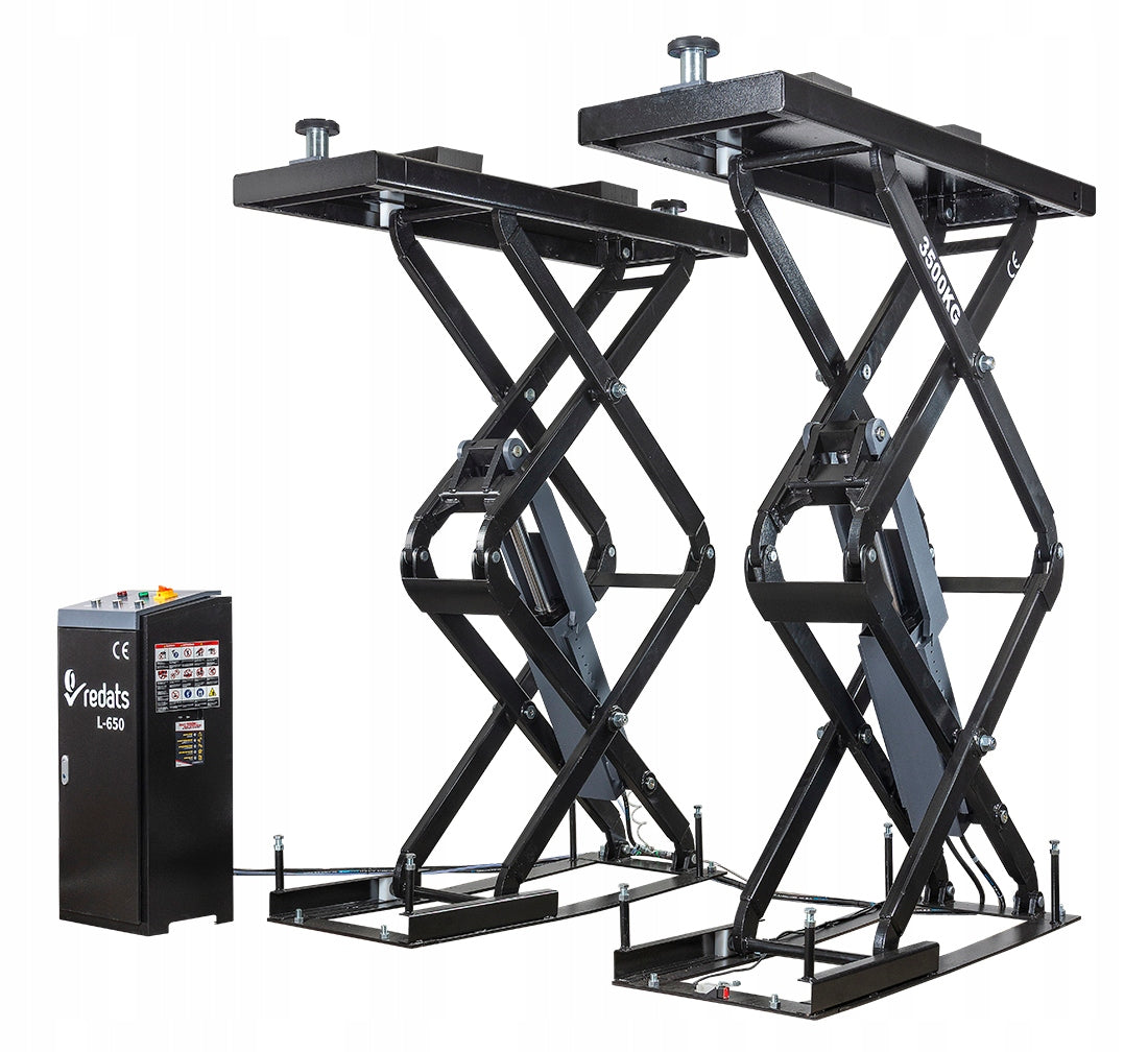 Car floor scissor lift 400V 3,5T REDATS L-650