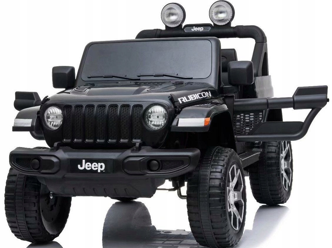 Car for Children's Battery JEEP WRANGLER RUBICON 4 Wheel Drive 12V 14Ah Color white black red