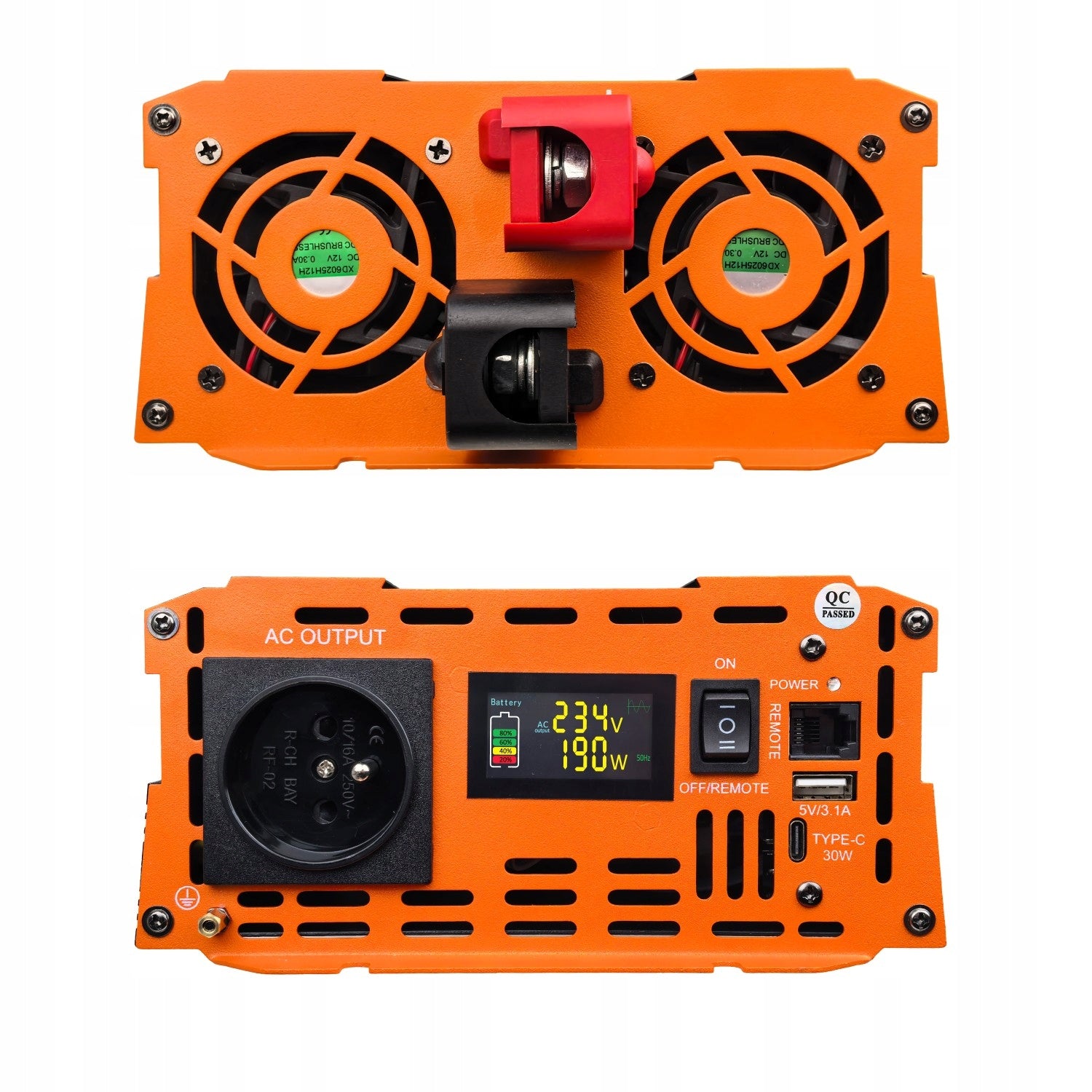 Car inverter 12V/230V Polion 2000W pure sine Brand Polion