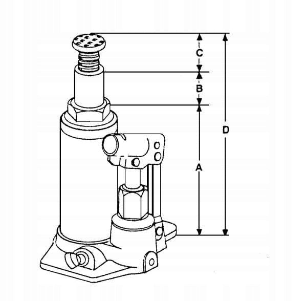Car lift, 8 t Manufacturer code TH90804