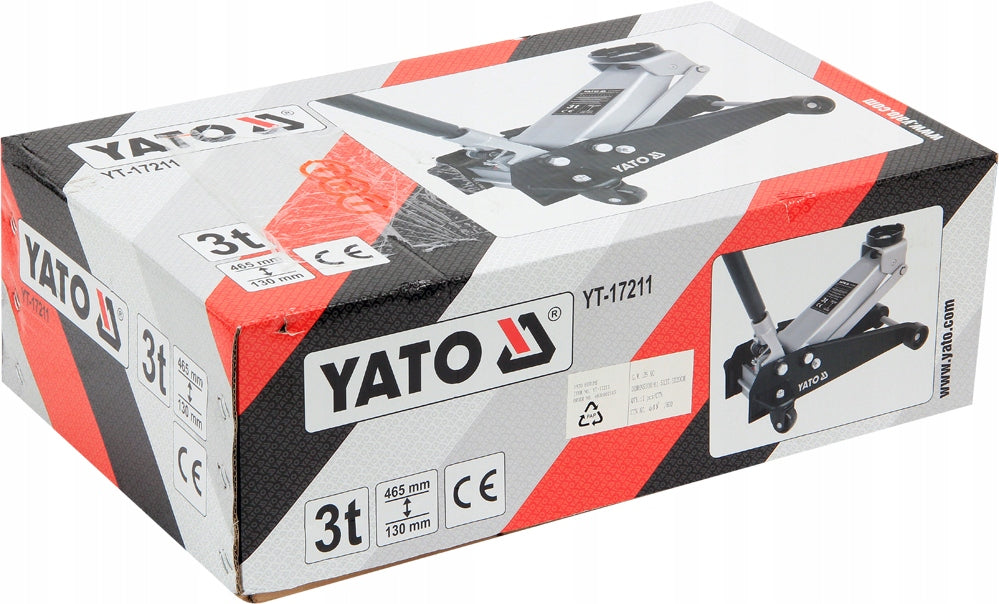 Car lift hydraulic jack frog 3T YT-17211 Brand Yato