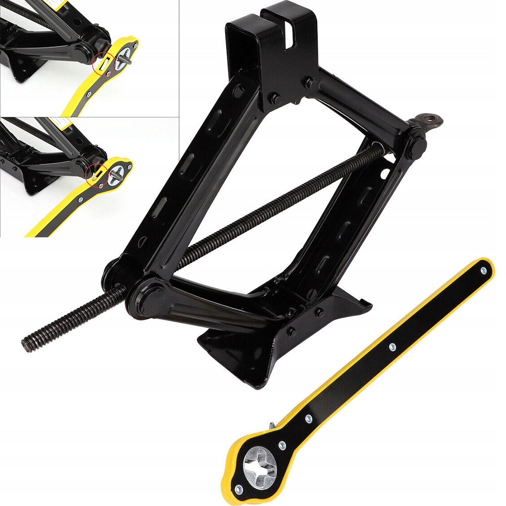 Car lift trapezoidal jack 2,5 t for wheel change Product weight with unit packaging 2.116 kg