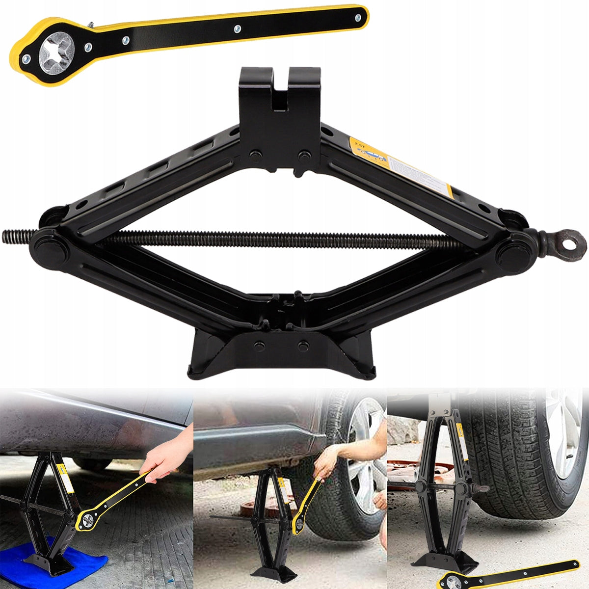 Car lift trapezoidal jack 2.5 t for wheel change