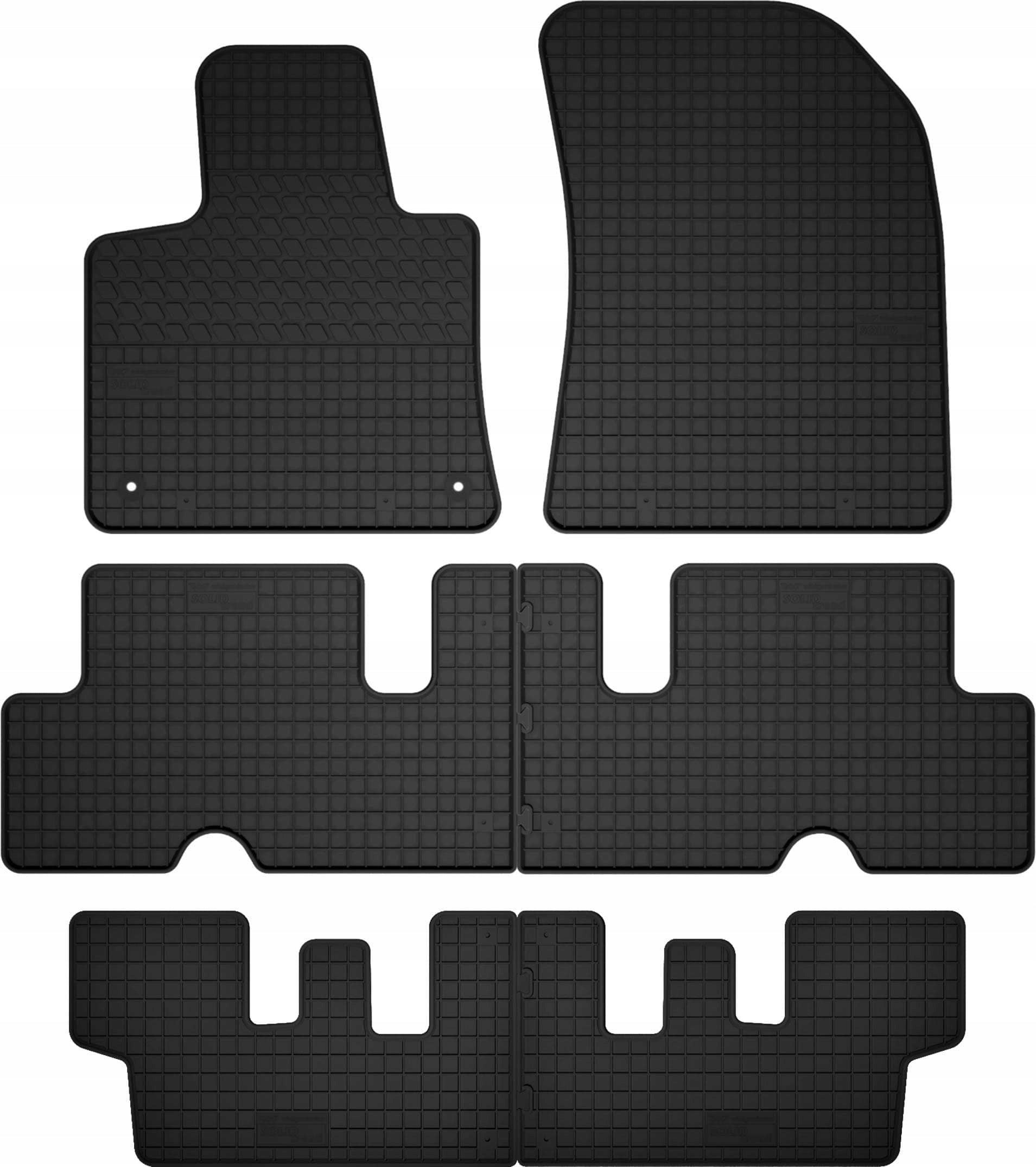 Car mats for: Citroen C4 Picasso II (2013-2021) 3 rows, 7 people