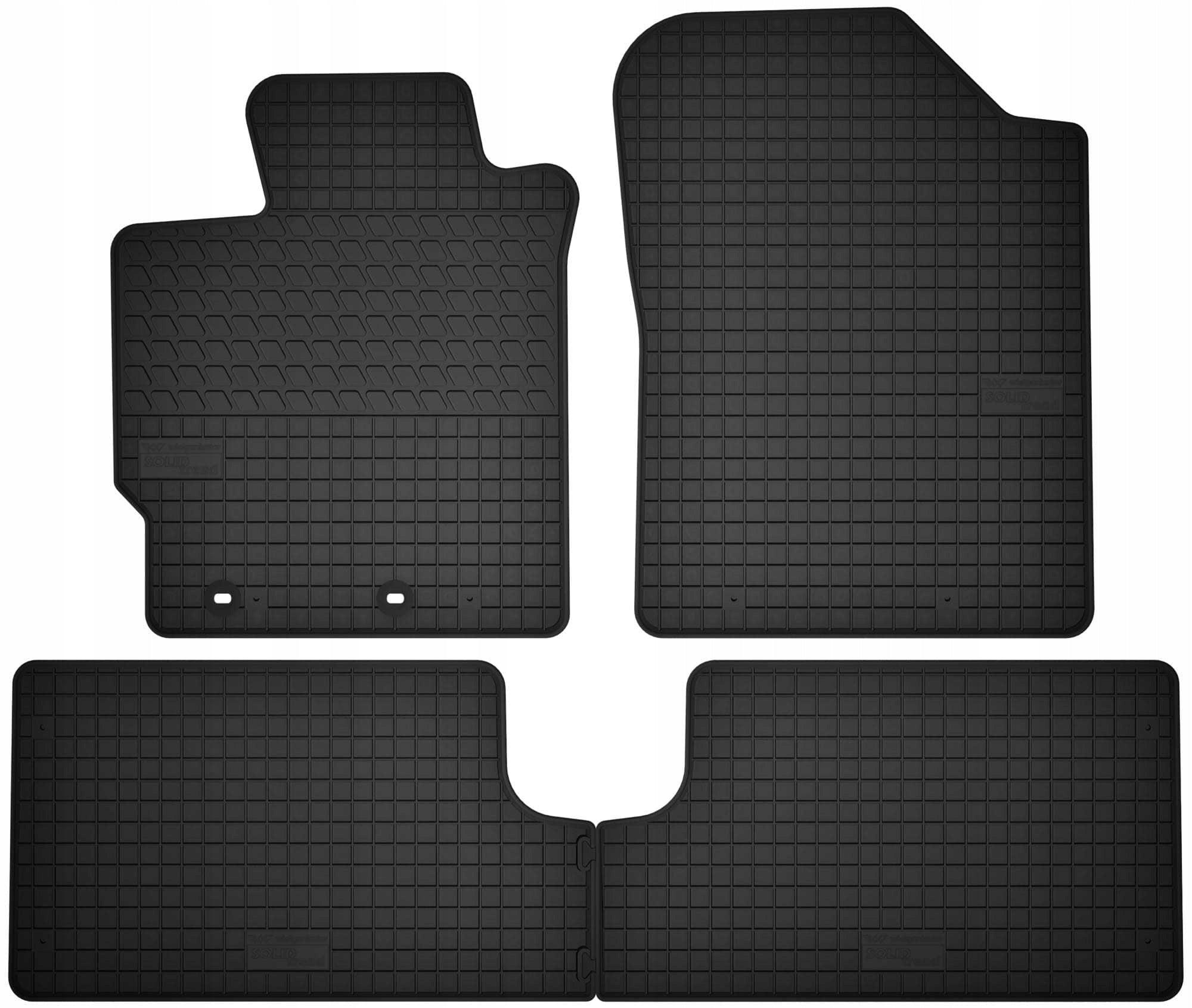 Car mats for: Toyota Yaris III (2011-2020) wiper set
