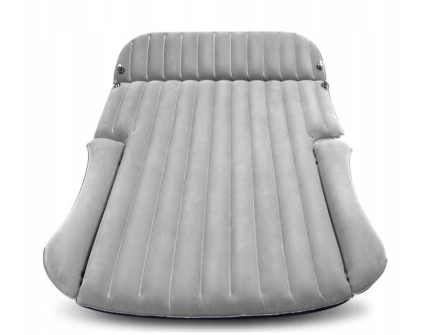 Car mattress inflatable with pump Ciremiv grey 195x130x15cm bed