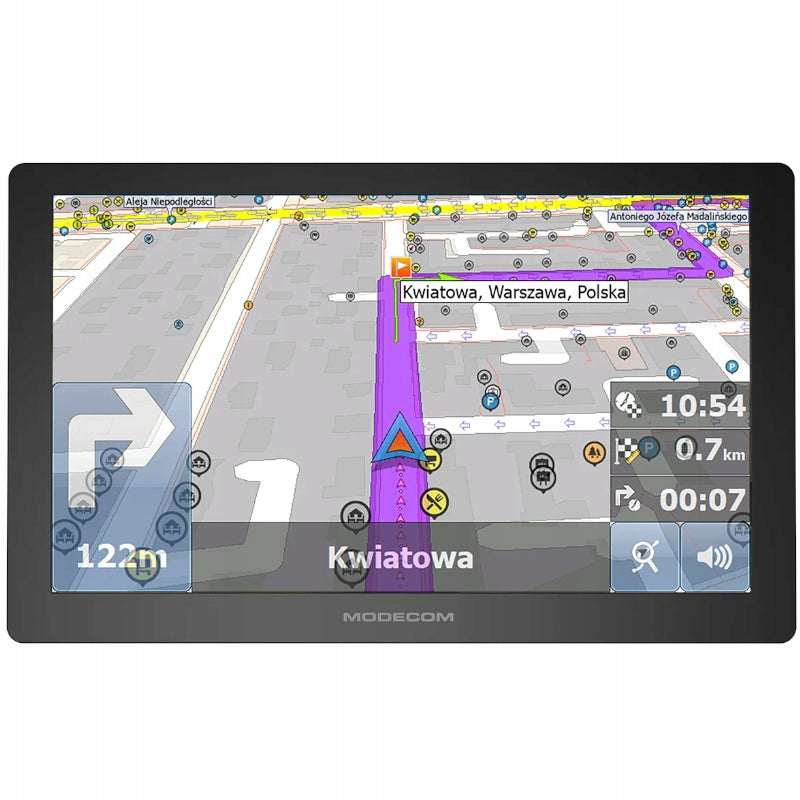 Car navigation + MapFactor map of Europe FreeWAY CX 9.0 MODECOM