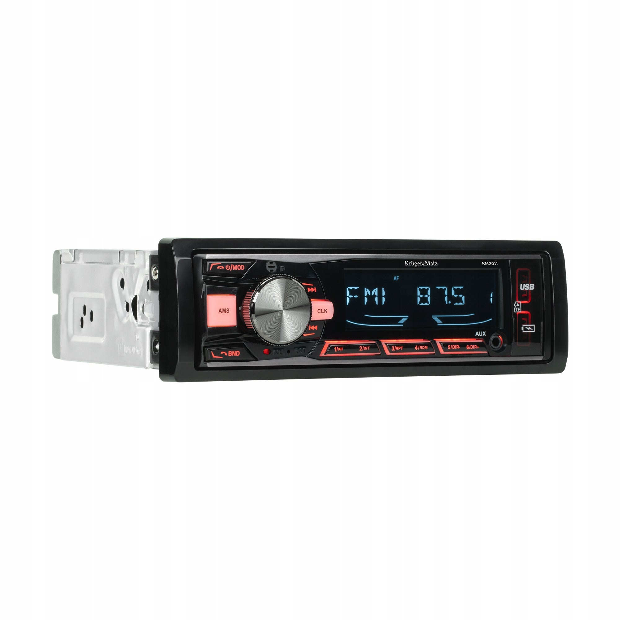 Car radio Bluetooth Kruger&Matz 1 DIN USB AUX REMOTE CONTROL microSD Brand Kruger&Matz