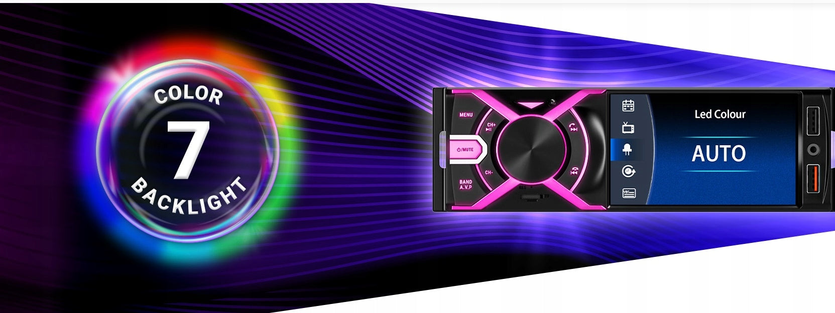Car radio Navitel RD9 1DIN LCD 4'' DivX MPEG Bluetooth AUX USB Manufacturer code RD9