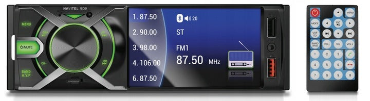 Car radio Navitel RD9 1DIN LCD 4'' DivX MPEG Bluetooth AUX USB Packaging status original