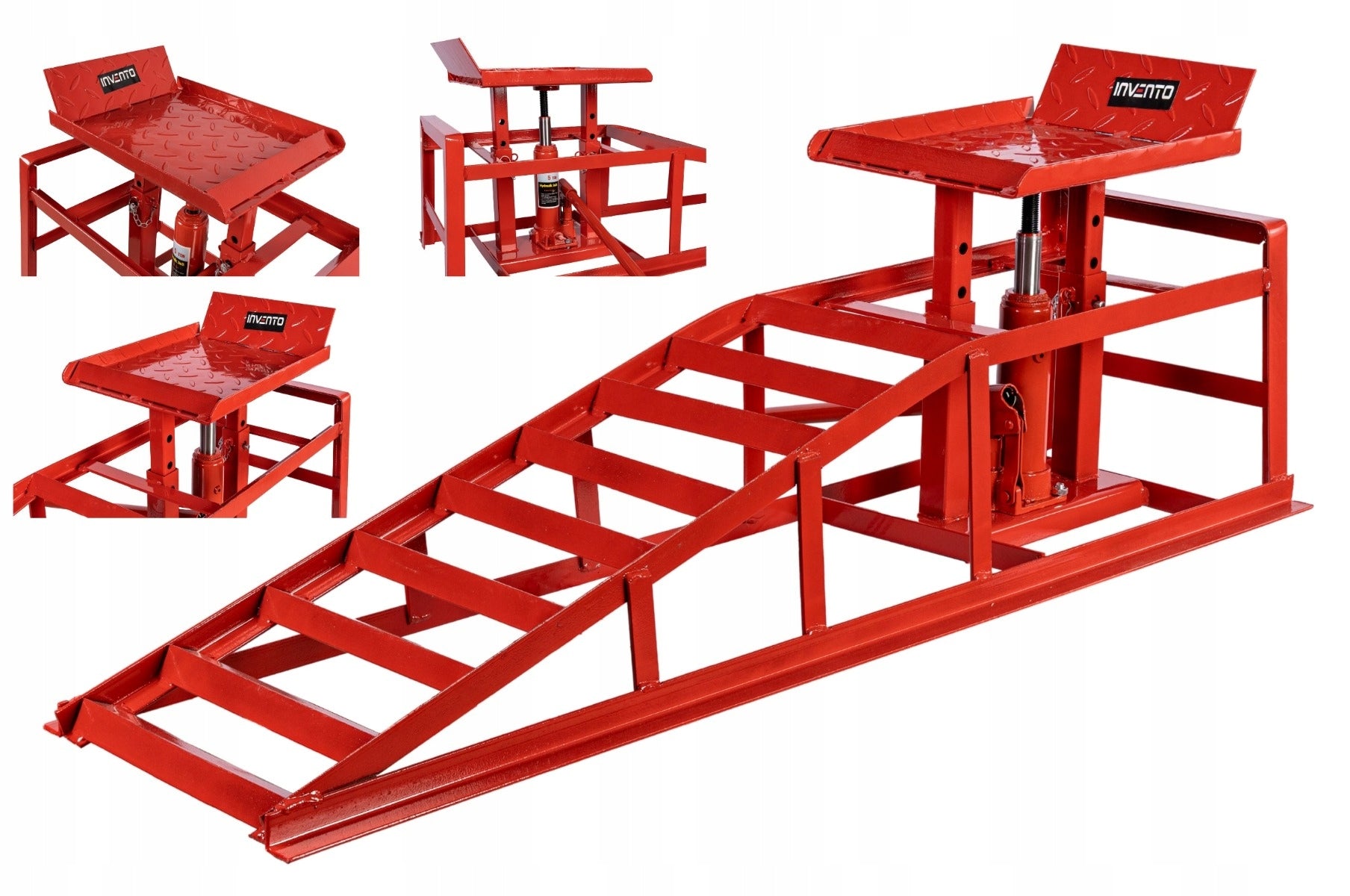Car ramp 2T solid hydraulic design INVENTO