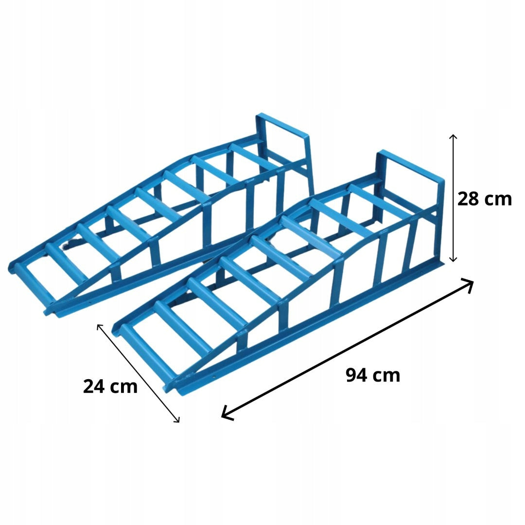 Car ramps steel width 24 cm set Brand no brand