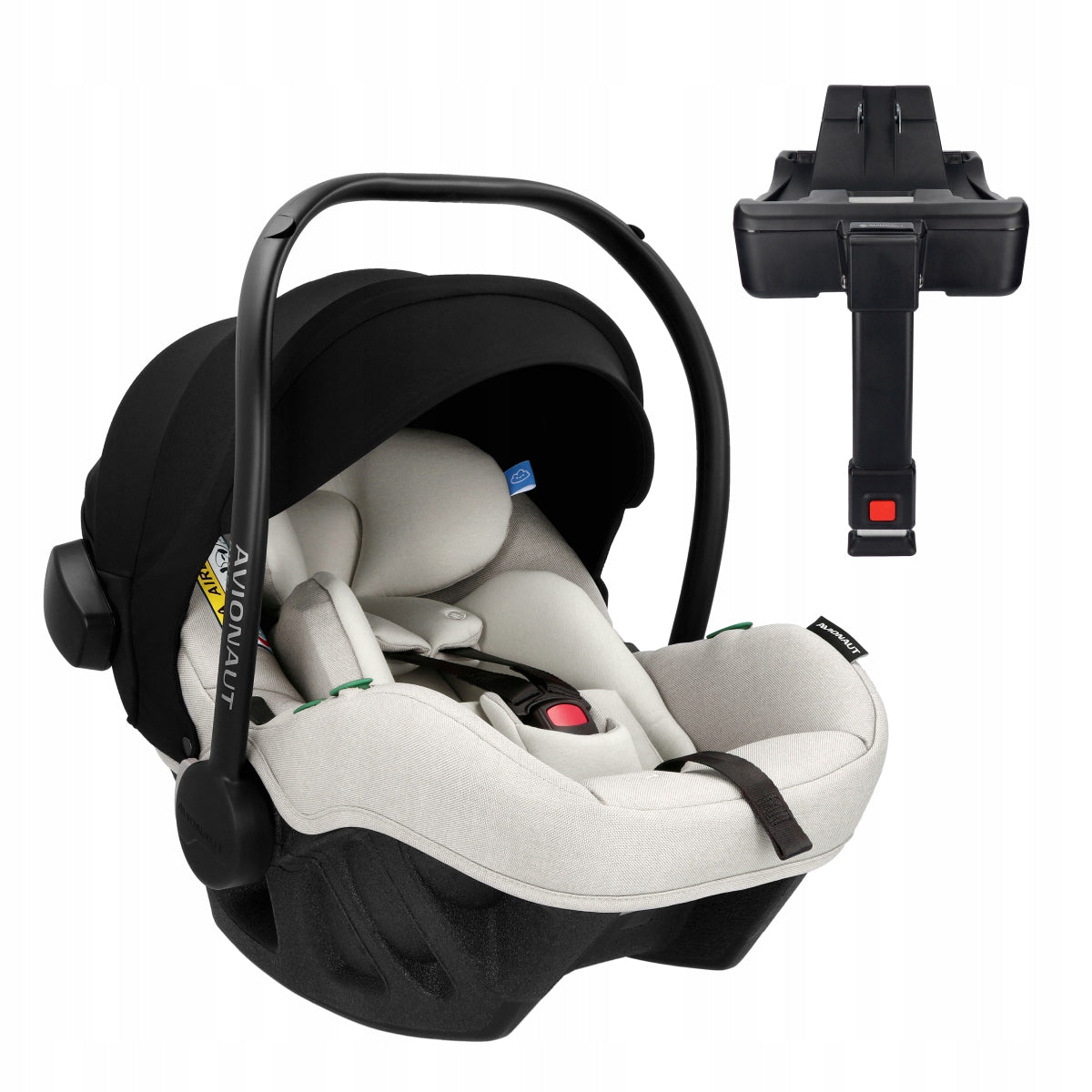 Car seat 0-13kg Avionaut Pixel PRO 2.0 C with Isofix Dock 2.0 BEIGE