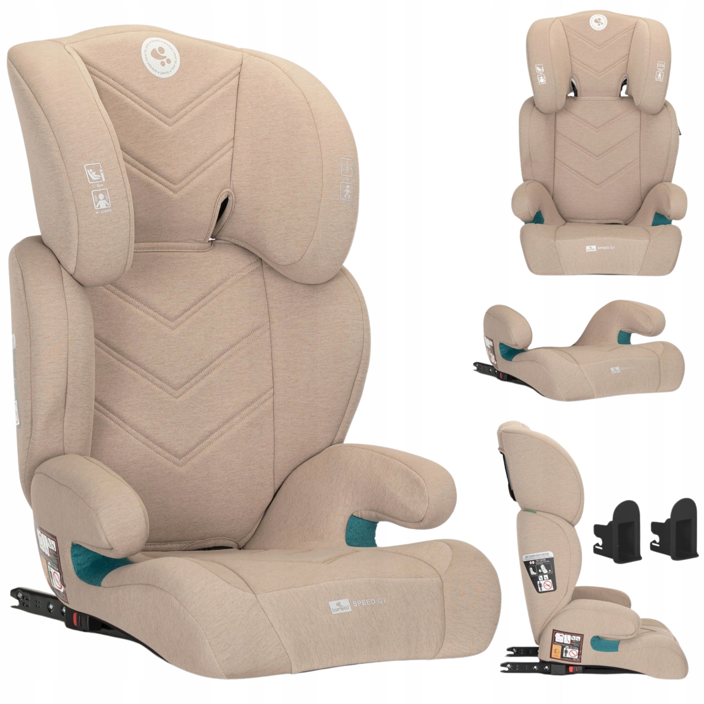 Car seat 100-150cm ISIZE ISOFIX Lorelli Speed GT  Packaging status original