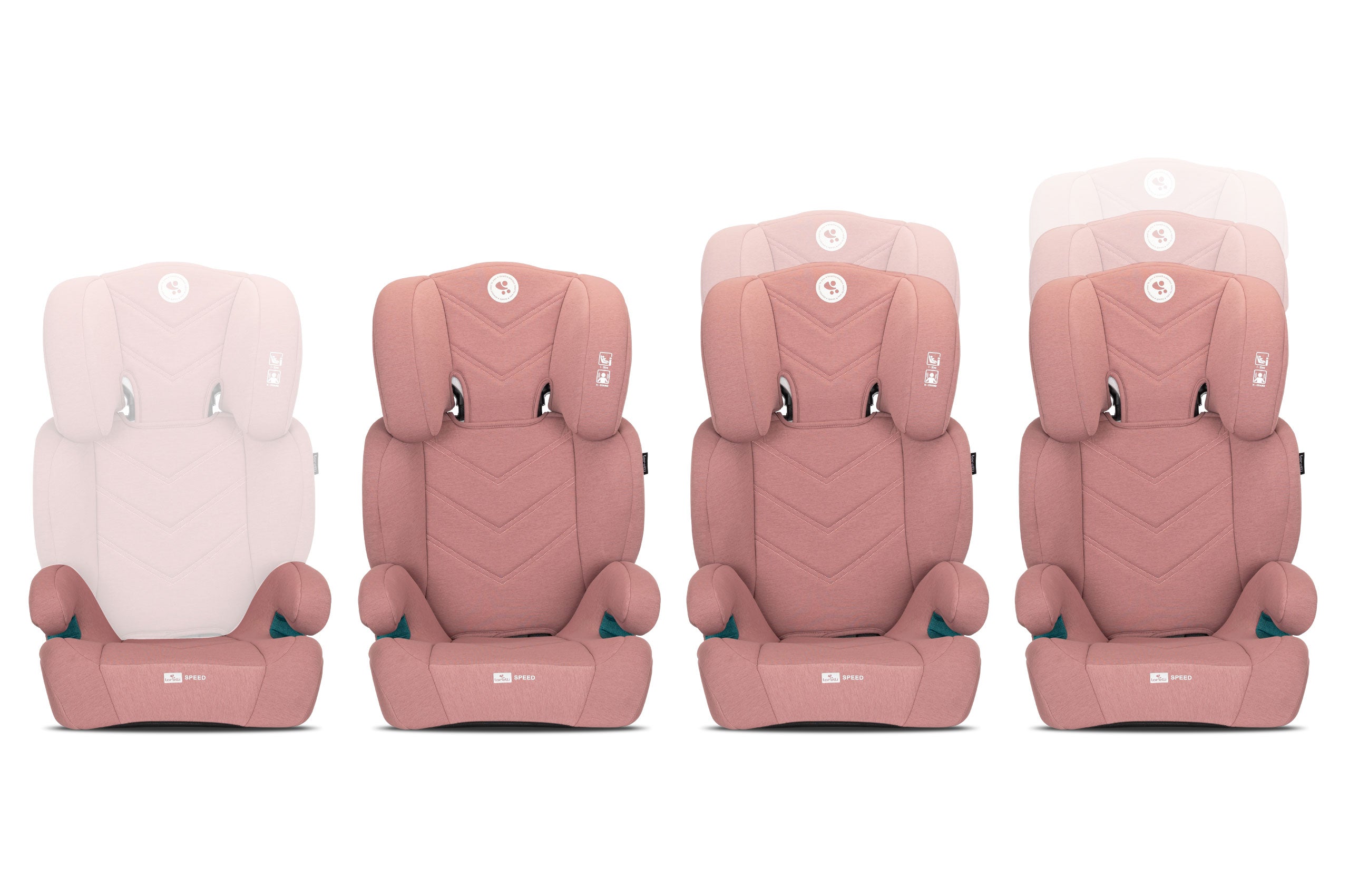 Car seat 100-150cm ISIZE Lorelli Speed pink +  EAN (GTIN) 3800166117843