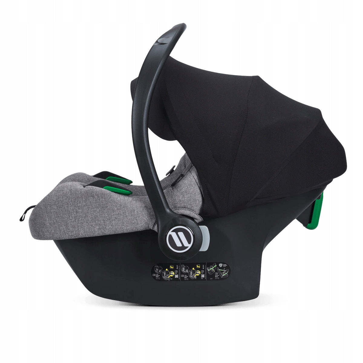 Car seat Avionaut Cosmo Airflow GREY 0-13kg 40-87cm grey Manufacturer code 04994 COSMO.01 AIRFLOW