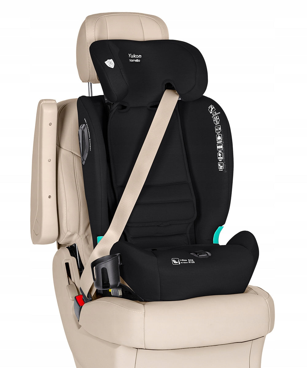 Car seat CARRELLO Yukon CRL-15808 Midnight Black 76-150cm Brand Carrello