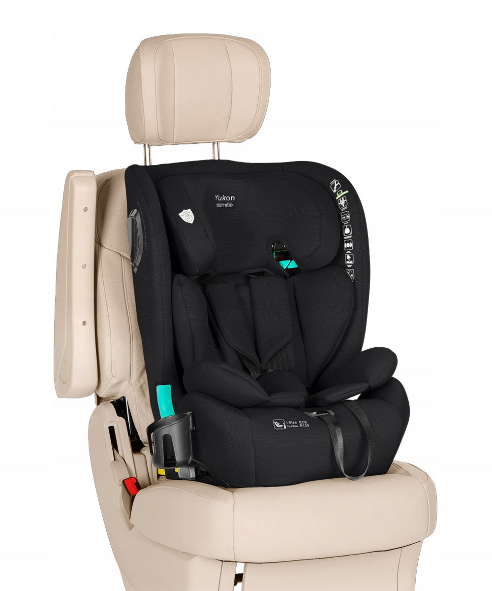 Car seat CARRELLO Yukon CRL-15808 Midnight Black 76-150cm Manufacturer code CRL-15808 Midnight Black