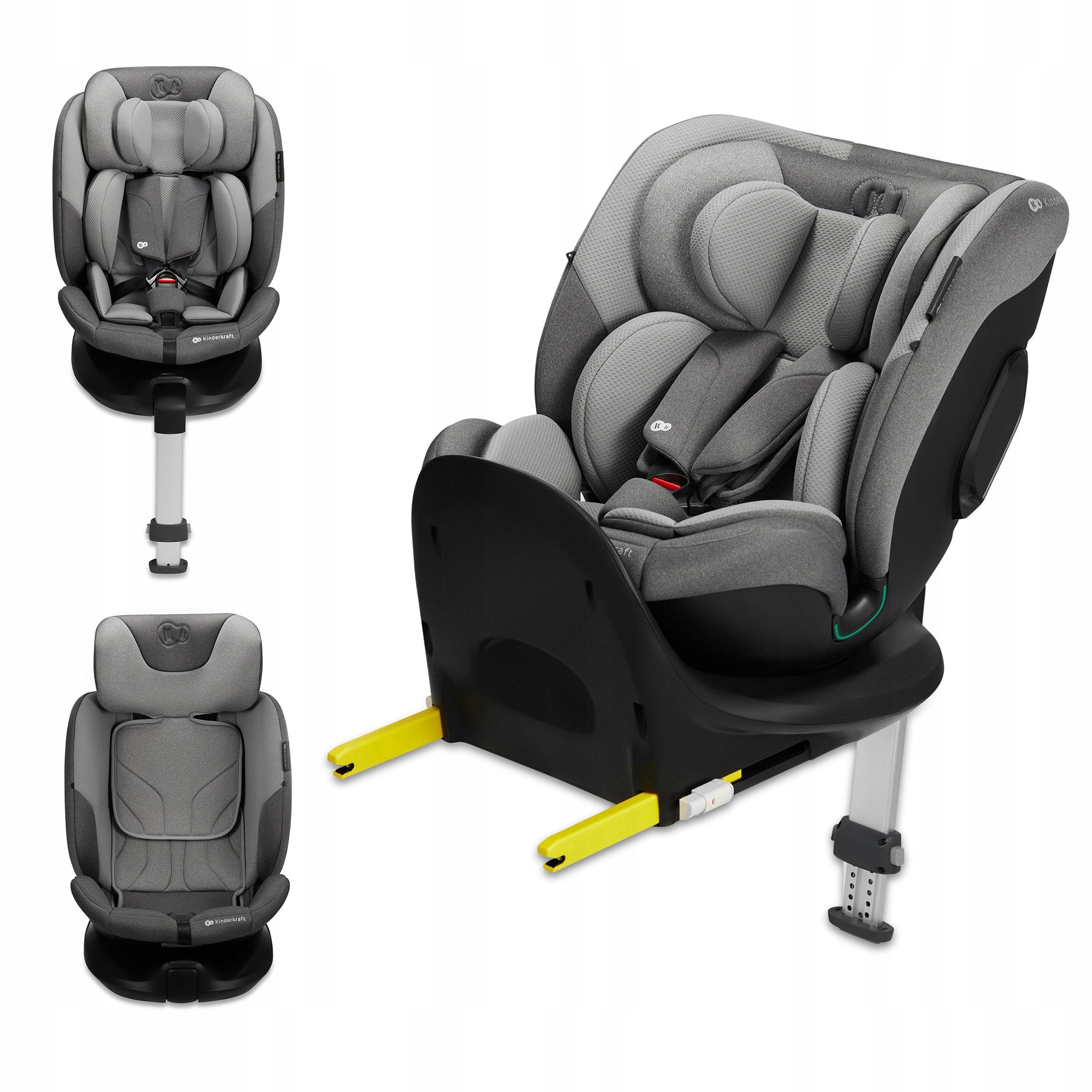 Car seat I-FIX Kinderkraft i-Size 40-150cm 0-36 ISOFIX swivel