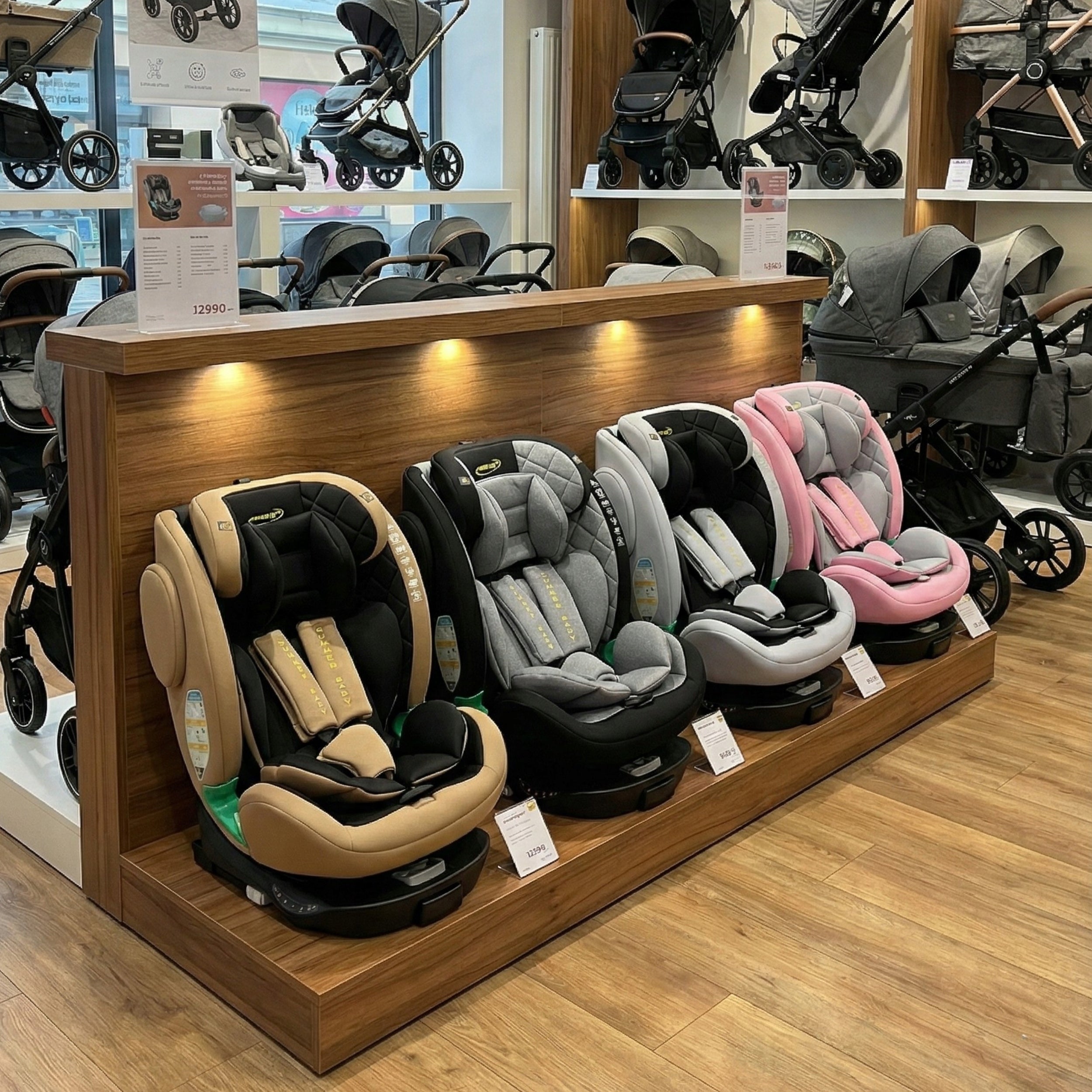 Car seat IBIZA 40-150cm Isofix I-size Rotary 360° SUMMER BABY Manufacturer code 4791