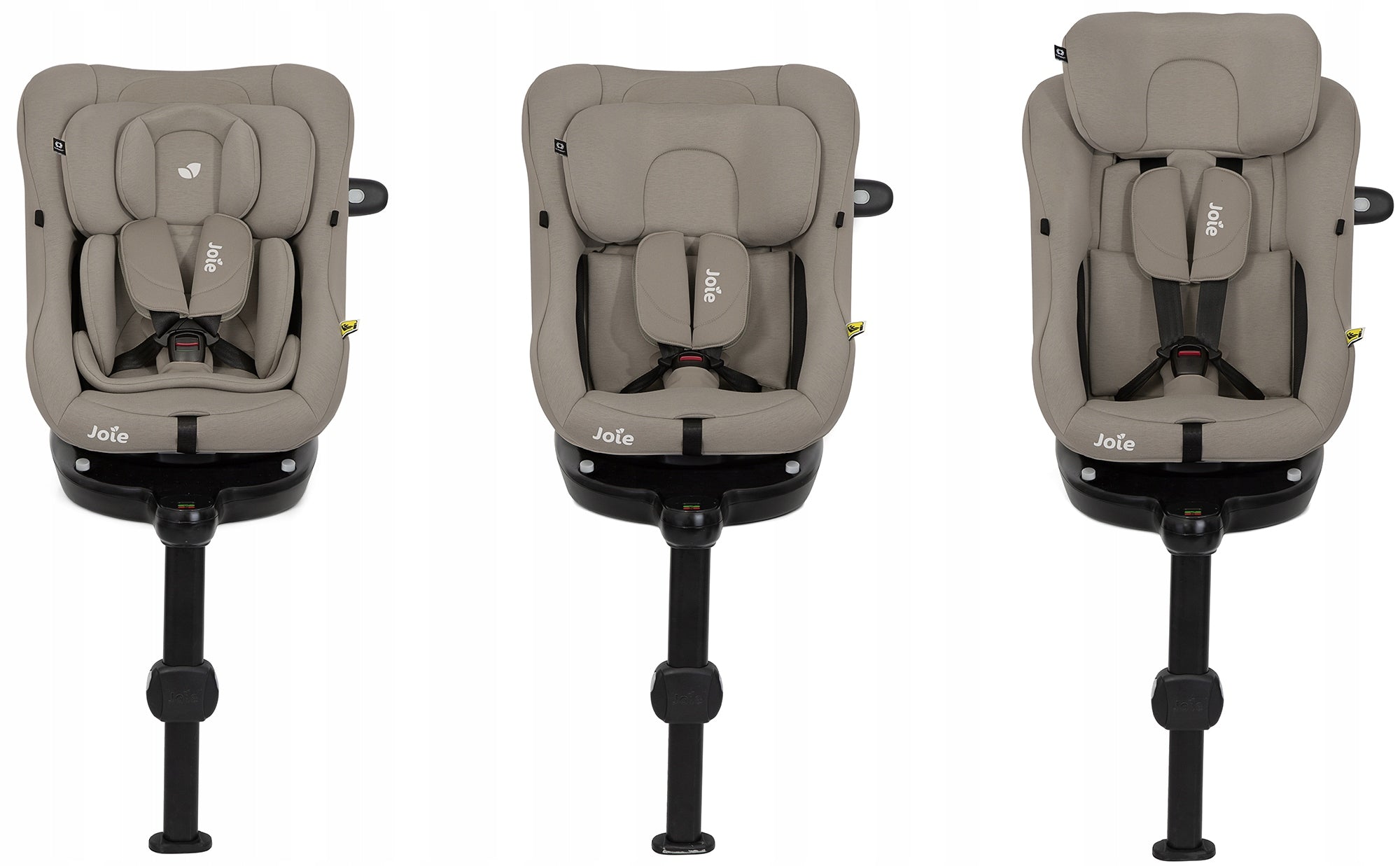 Car seat Joie I-PIVOT i-Size 0-18 kg beige swivel OAK Brand Joie