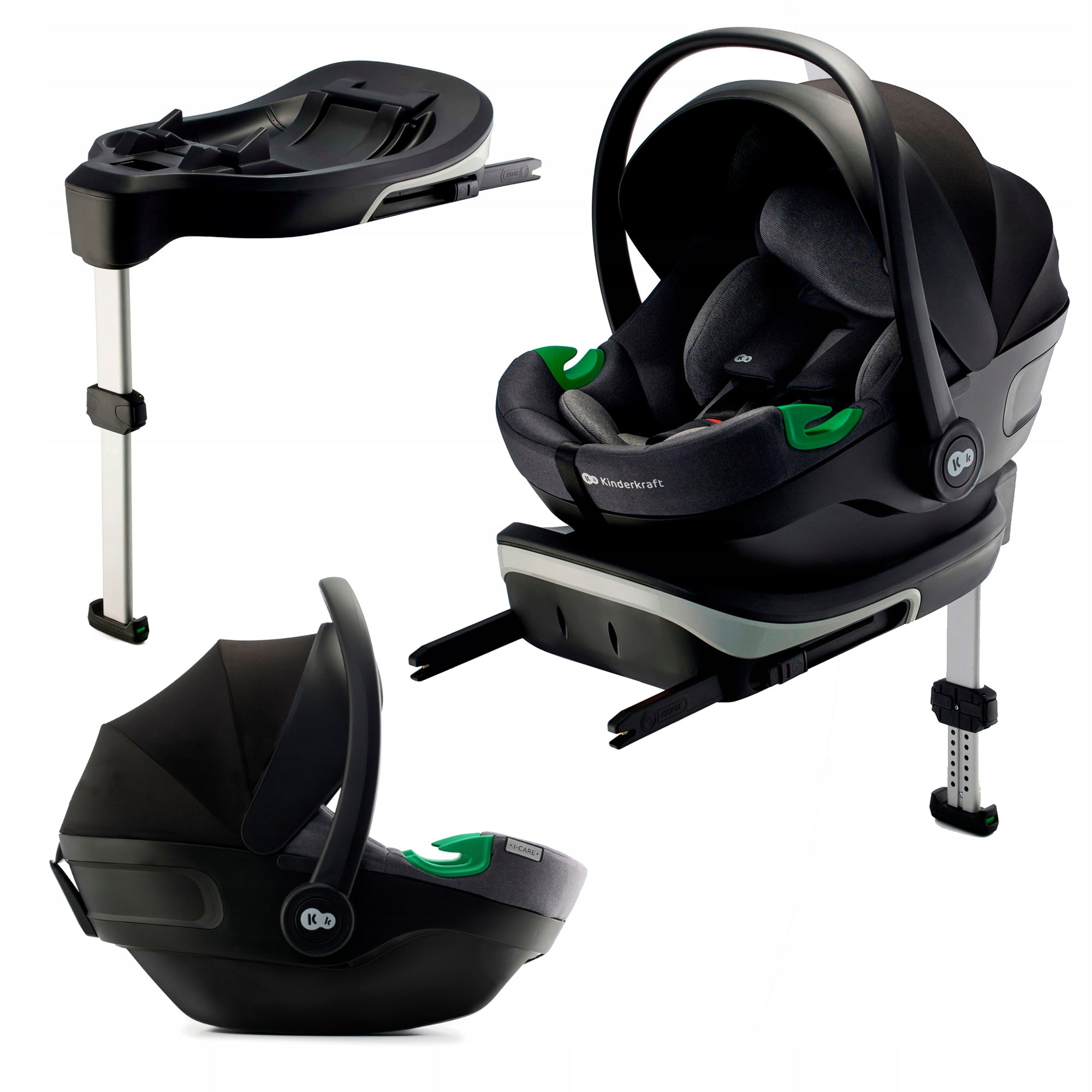 Car seat Kinderkraft I-CARE i-Size 40-87cm Carrier base 0-13kg