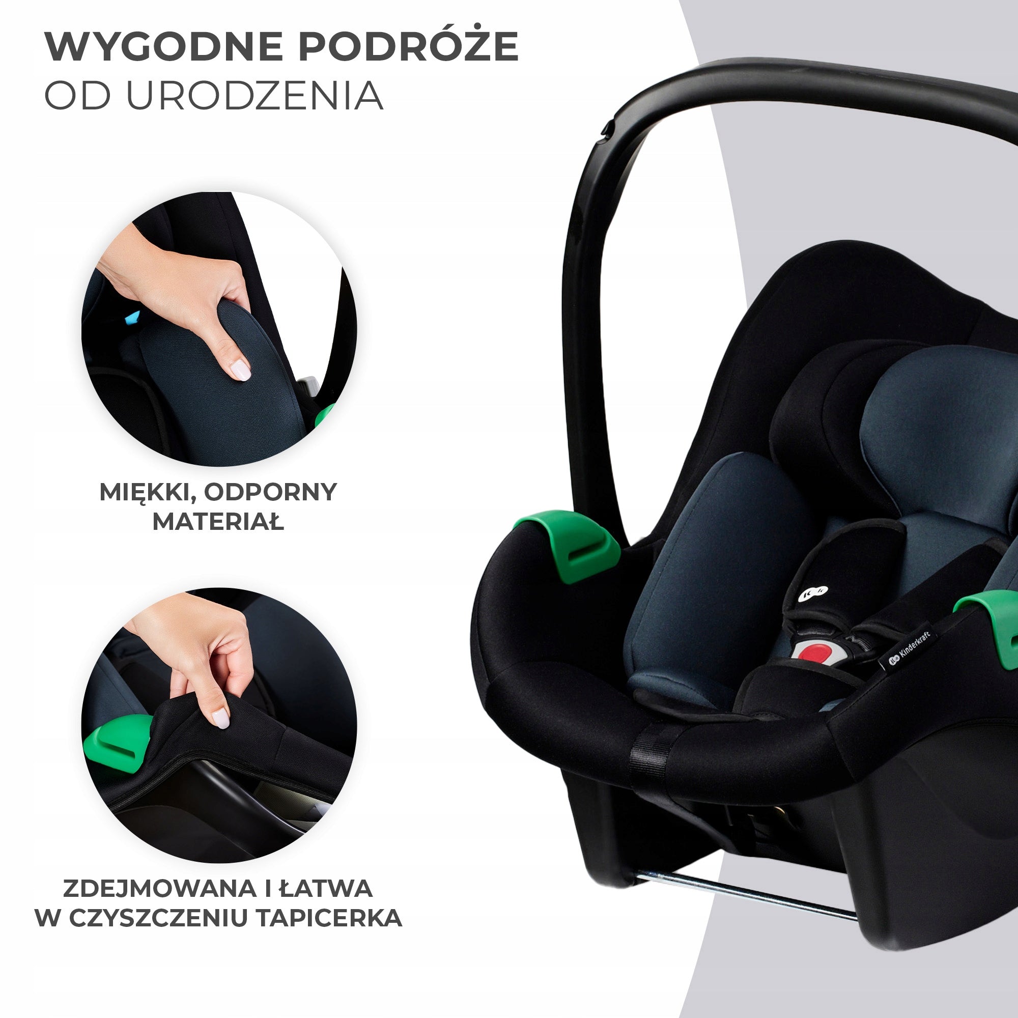 Car seat MINK PRO i-Size 40 to 75 cm (up to 13 kg) – RWF, Manufacturer code 5902533923236
